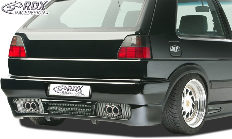 REAR BUMPER VW GOLF 2 WITH NUMBERPLATE "GT4" - 2