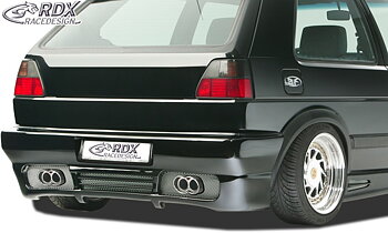 STÖTFÅNGARE BAK VW GOLF 2 WITH NUMBERPLATE "GT4"