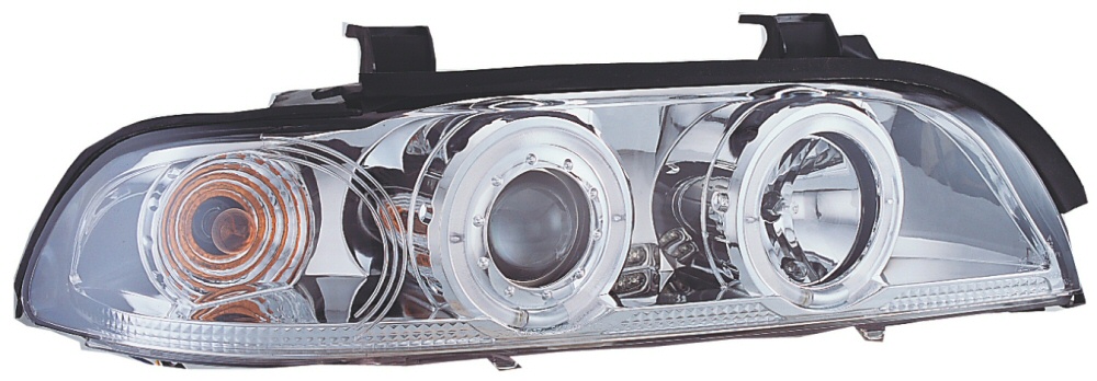 BMW 5 E39 96-03 ANGEL EYE HEADLIGHTS CHROME V1