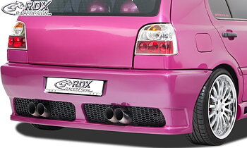 REAR BUMPER VW GOLF 3 WITH NUMBERPLATE "GT4"