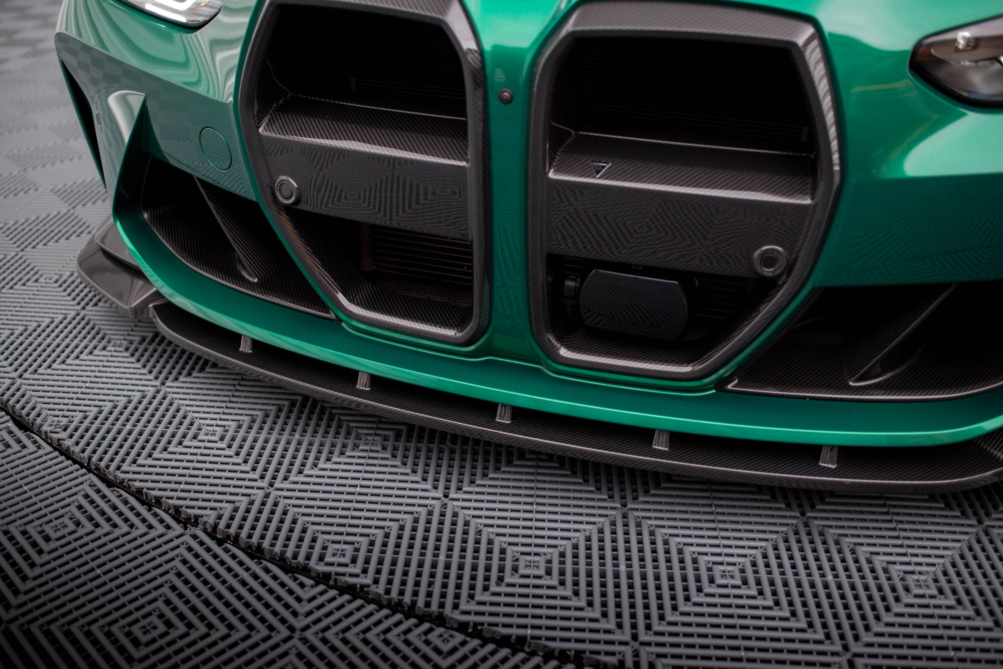 Carbon Fiber Front Splitter V.1 BMW M4 G82 / M3 G80 - 7