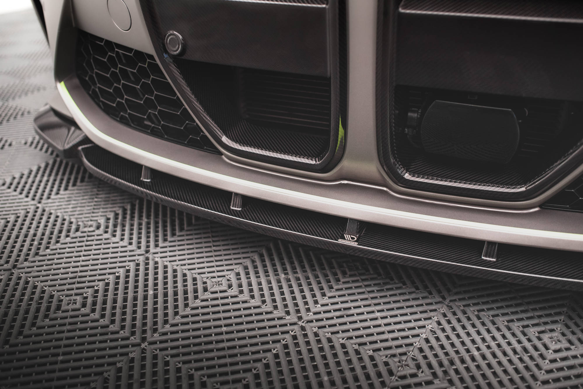 Carbon Fiber Front Splitter V.1 BMW M4 G82 / M3 G80 - 8