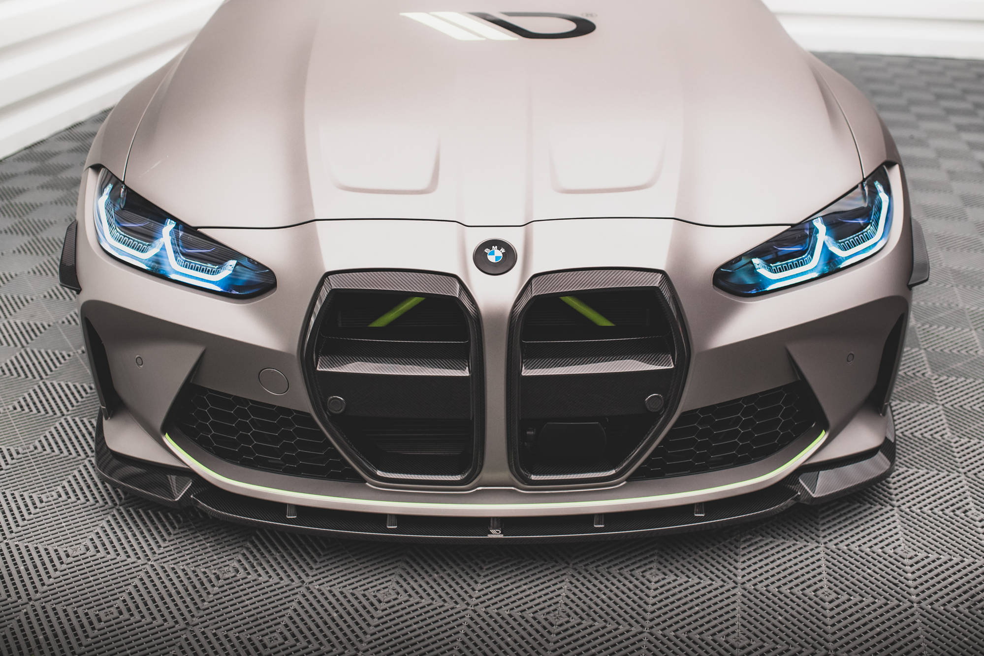 Carbon Fiber Front Splitter V.1 BMW M4 G82 / M3 G80 - 3