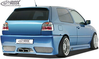 REAR BUMPER VW GOLF 3 WITH NUMBERPLATE "GT-RACE"