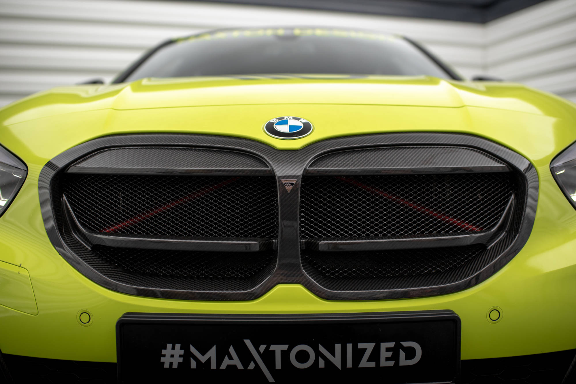 Carbon Fiber Front Grill BMW 1 F40 M-Pack / M135i - 2