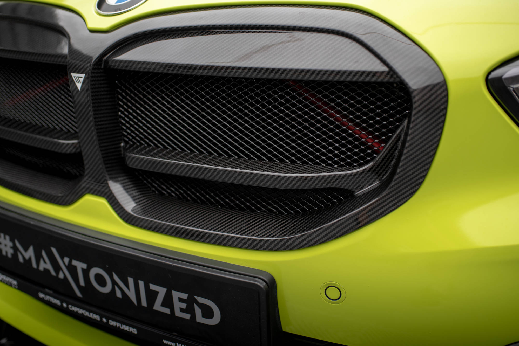 Carbon Fiber Front Grill BMW 1 F40 M-Pack / M135i - 6