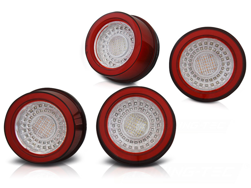 LED-BAKLYKTOR LED TAILIGHTS RÖD/VIT TILL FERRARI F355 / F360