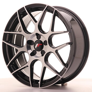 JAPAN RACING JR18 18X7,5 ET35-40 BLANK 5H BLACK MA