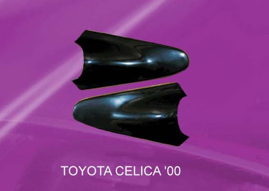 TOYOTA CELICA T23 00+ ABS EYEBROWS [SIX]