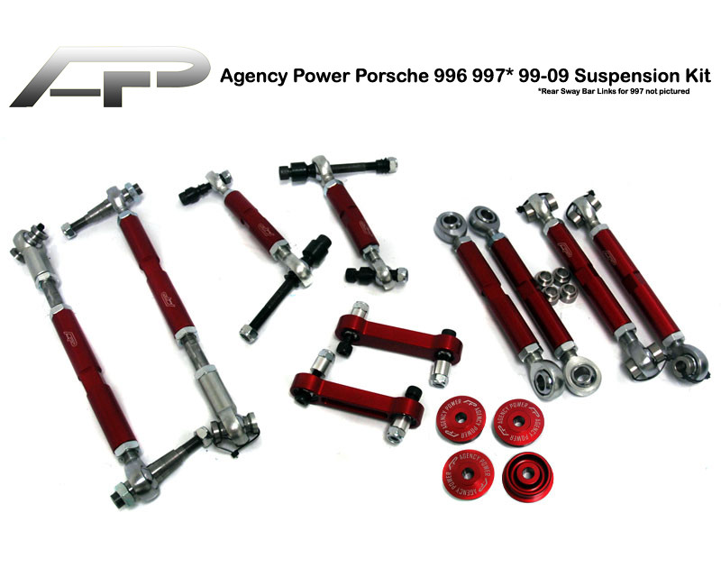 AGENCY POWER RACE SUSPENSION KIT PORSCHE 996 TURBO 01-05