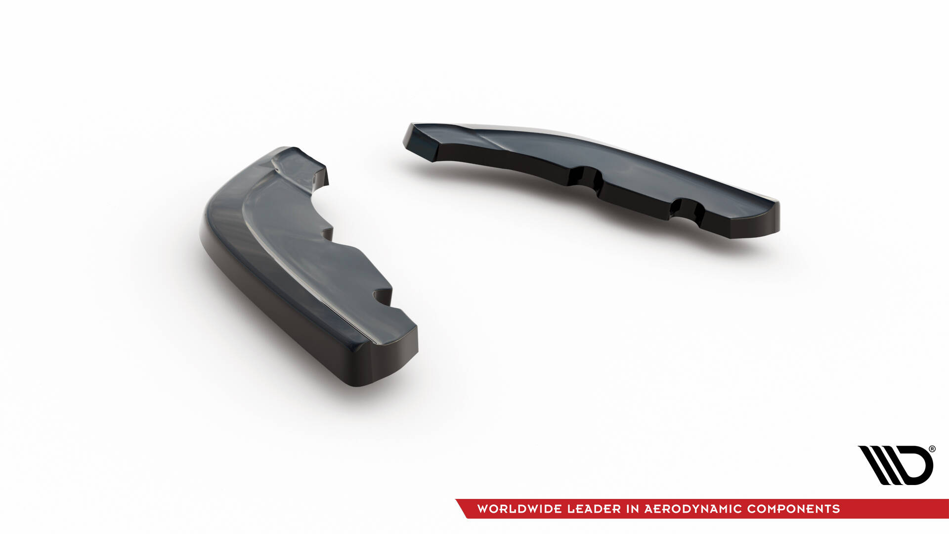 Rear Side Splitters V.7 BMW 1 M-Pack / M135i F40 - 6