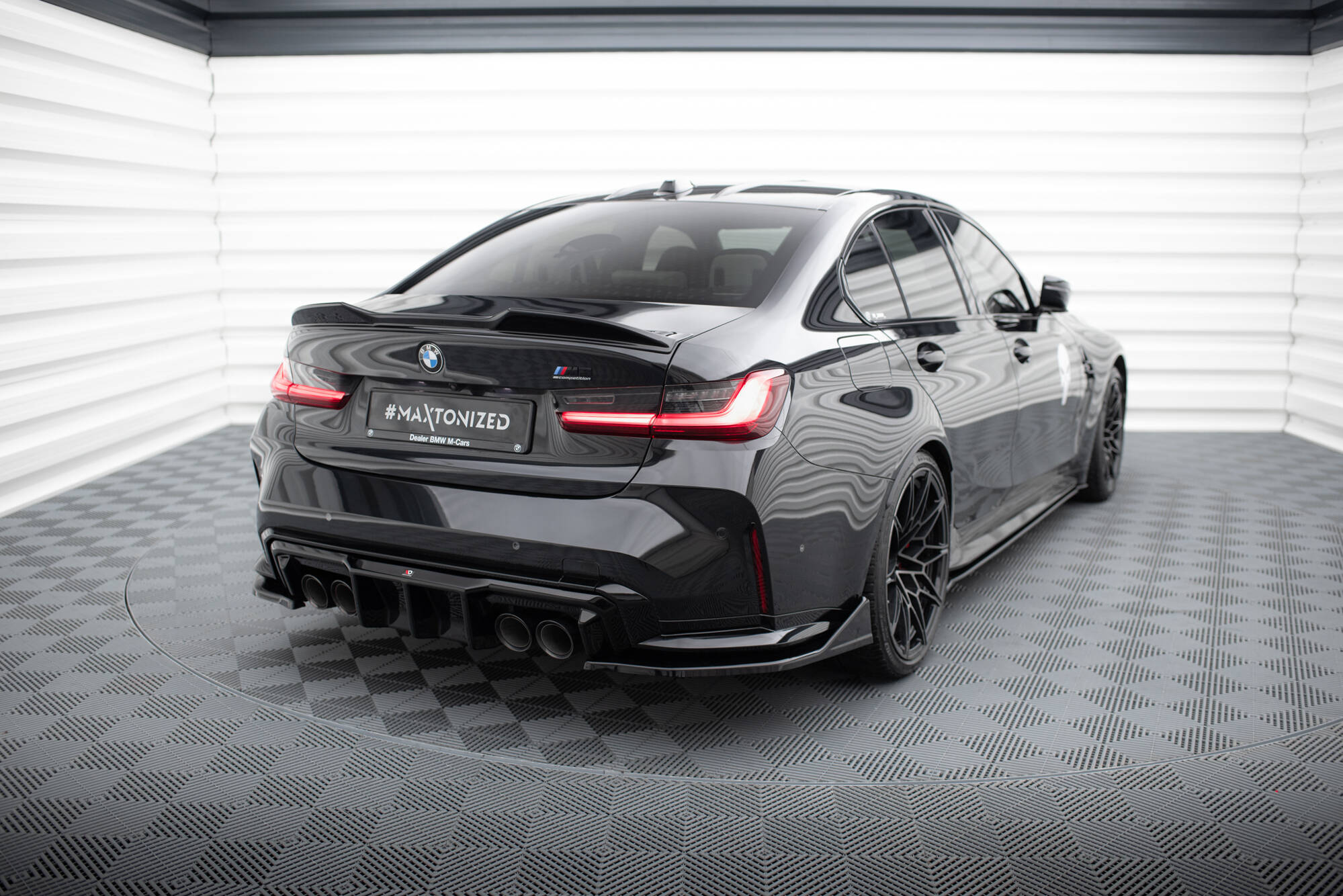 Rear Side Splitters V.6 CSL Look BMW M3 G80 - 2