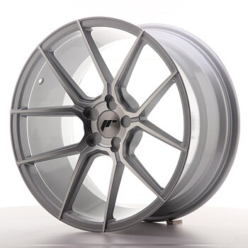 JAPAN RACING JR30 19X9,5 ET20-40 5H BLANK SILVER M