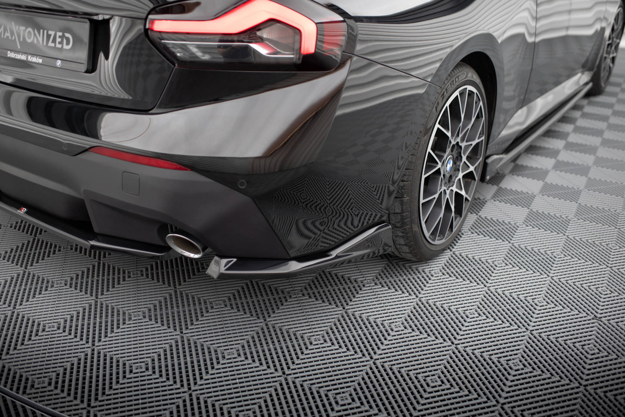 Rear Side Splitters V.2 BMW 2 Coupe G42 - 4