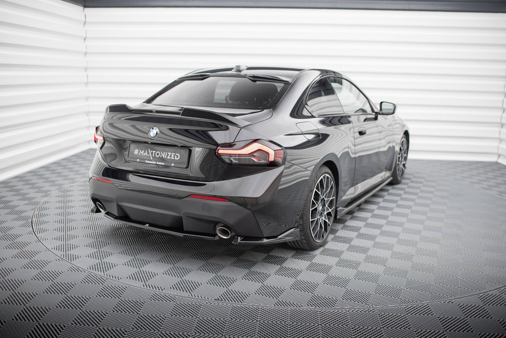 Rear Side Splitters V.2 BMW 2 Coupe G42 - 3