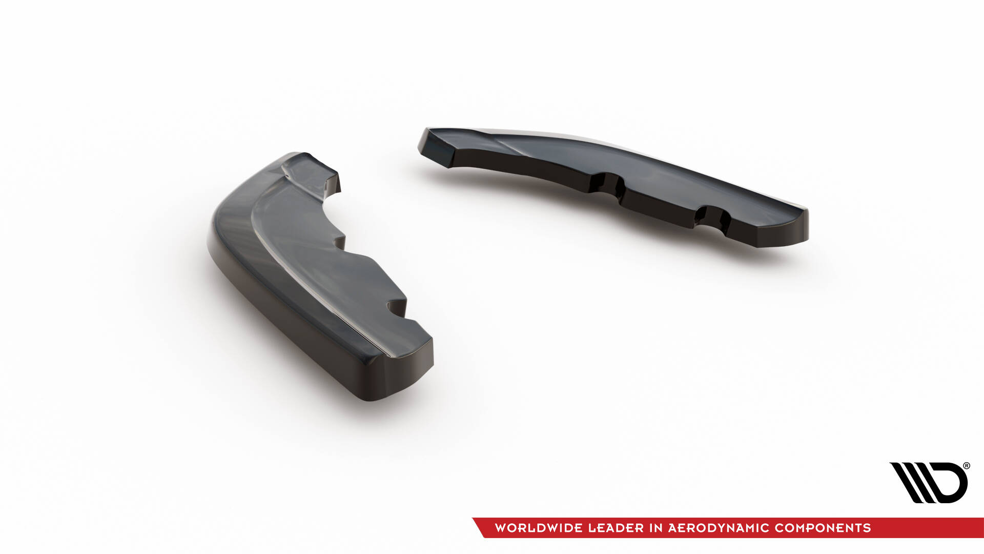 Rear Side Splitters V.10 BMW 1 M-Pack / M135i F40 - 6