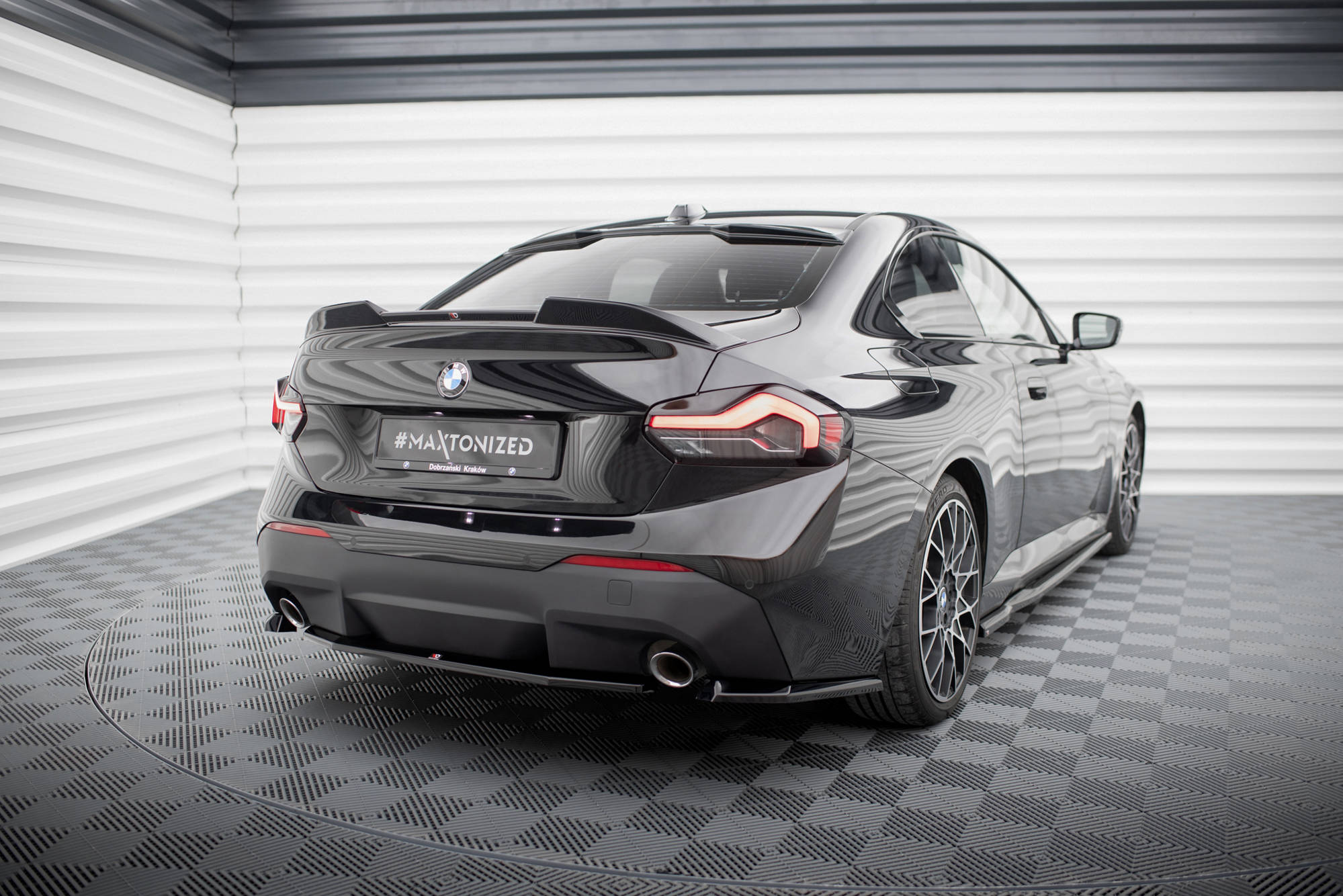 Rear Side Splitters V.1 BMW 2 Coupe G42 - 3