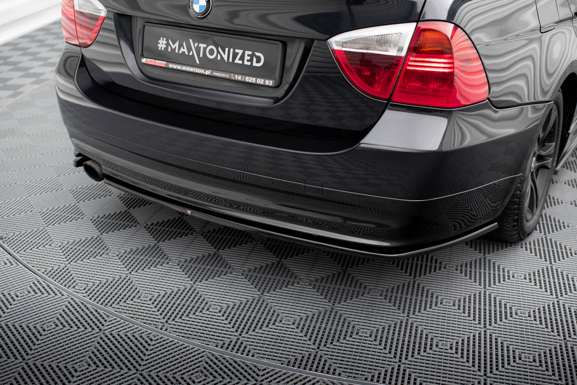 Rear Side Splitters BMW 3 Touring E91 - 2