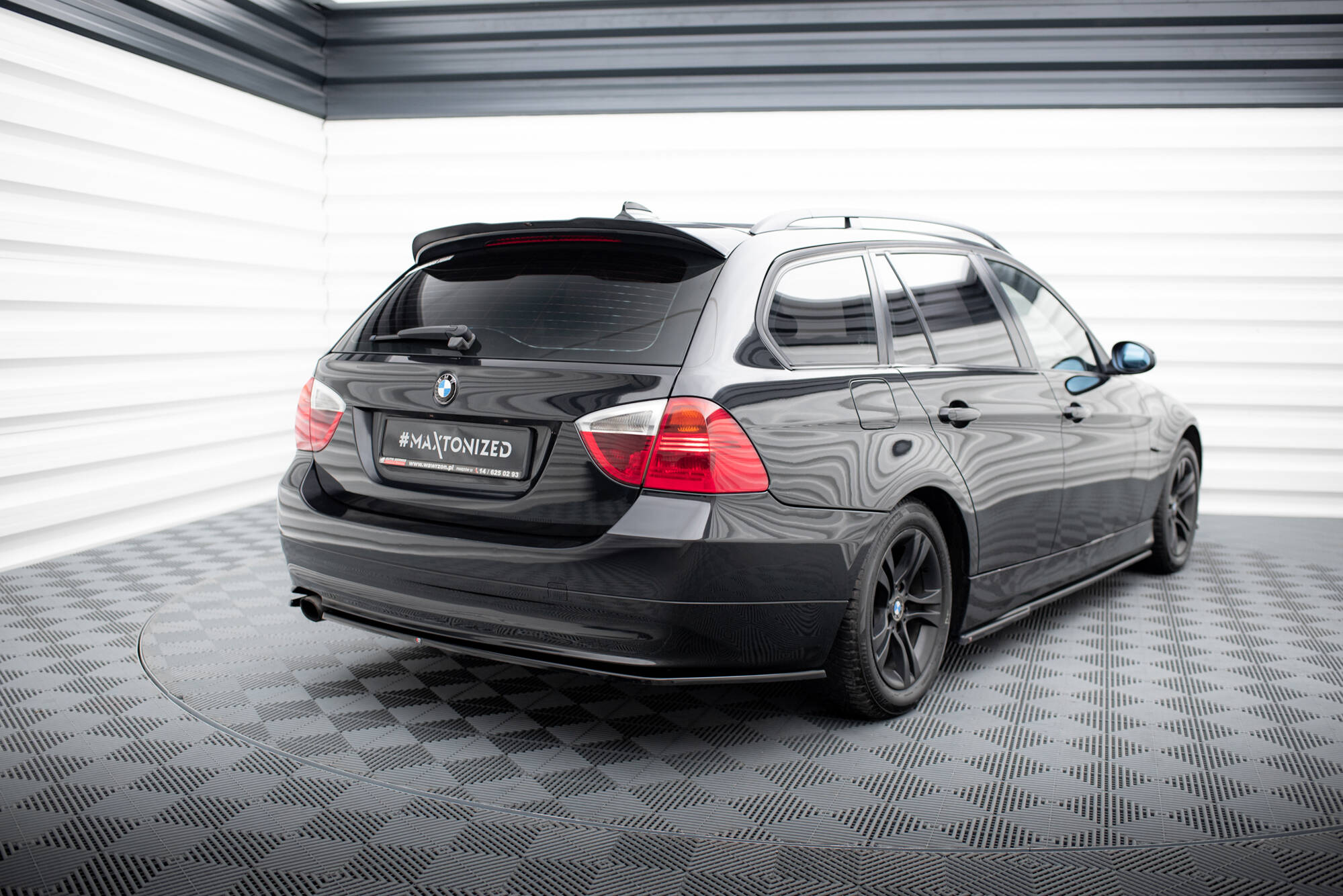 Rear Side Splitters BMW 3 Touring E91 - 4