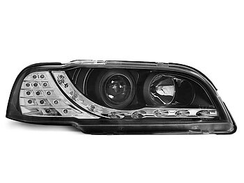HEADLIGHTS VOLVO S40/V40 02.96-04.00 DAYLIGHT BLACK