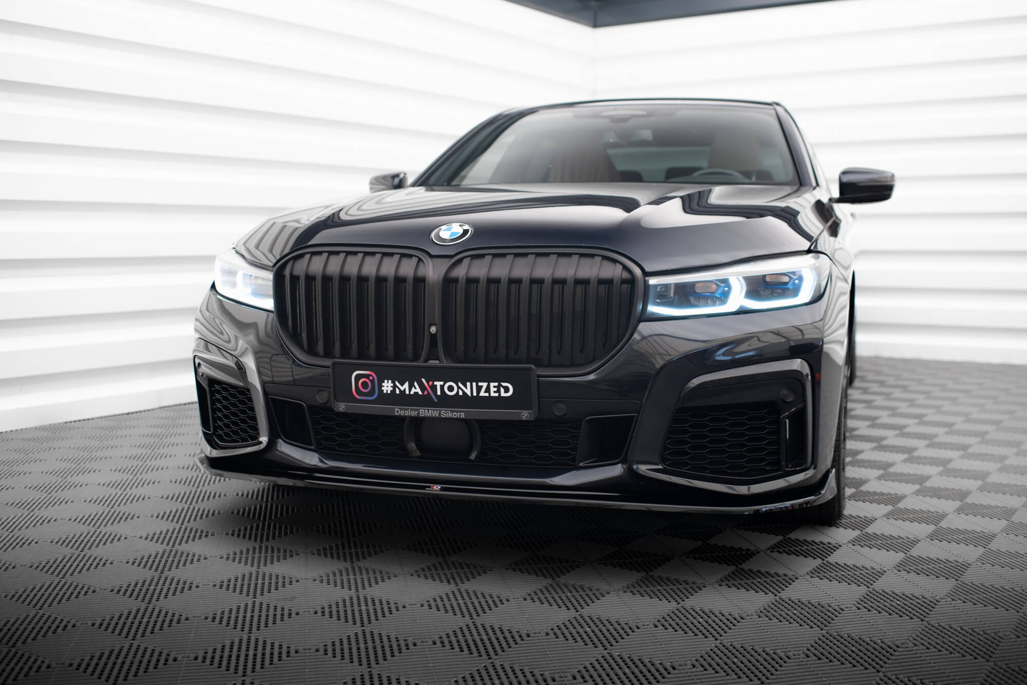 Front Splitter V.4 BMW 7 G11 M-Pack Facelift - 4