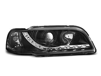 HEADLIGHTS VOLVO S40/V40 02.96-04.00 DAYLIGHT BLACK