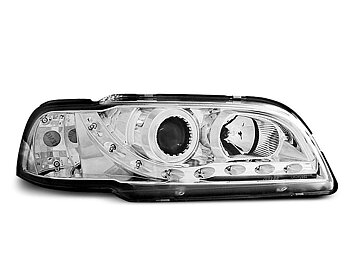 HEADLIGHTS VOLVO S40/V40 02.96-04.00 DAYLIGHT CHROME