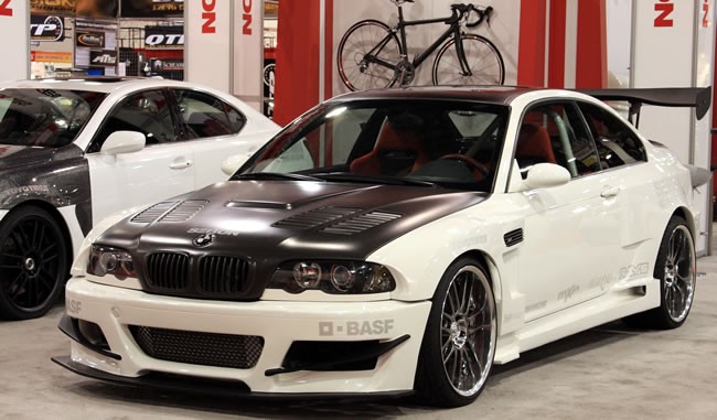 BMW E46 2D 01-05 SEIBON GTR CARBON HOOD - 3