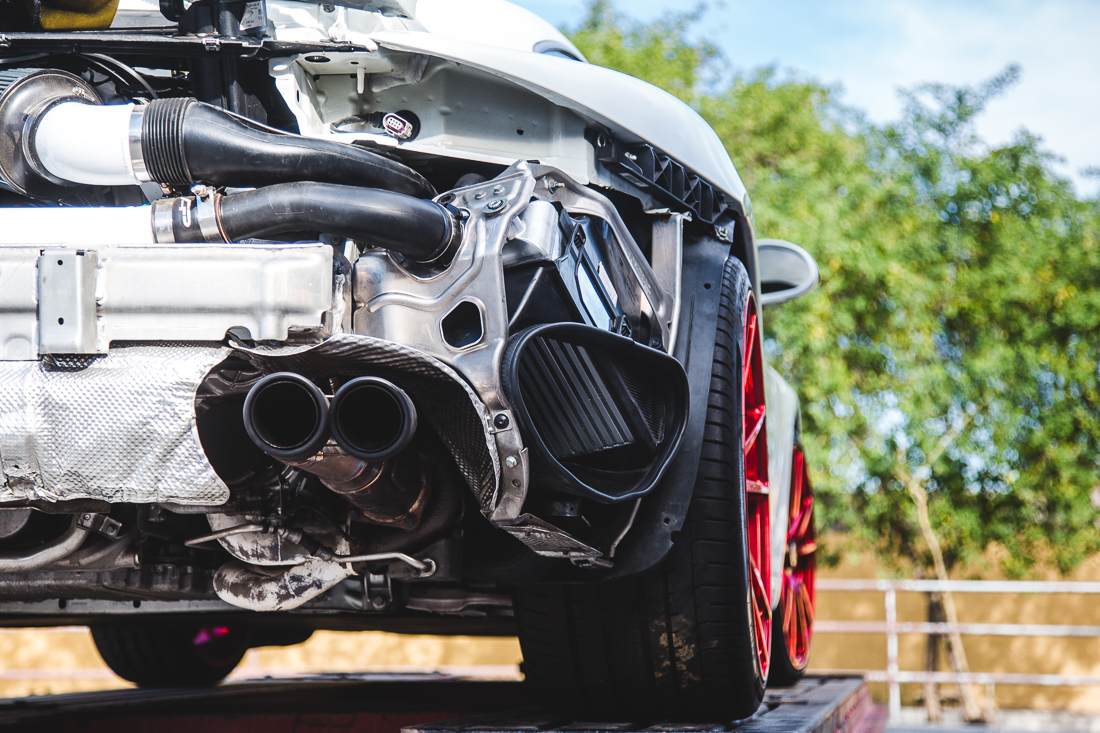AGENCY POWER INTERCOOLER KIT PORSCHE 991 TURBO | TURBO S - 5