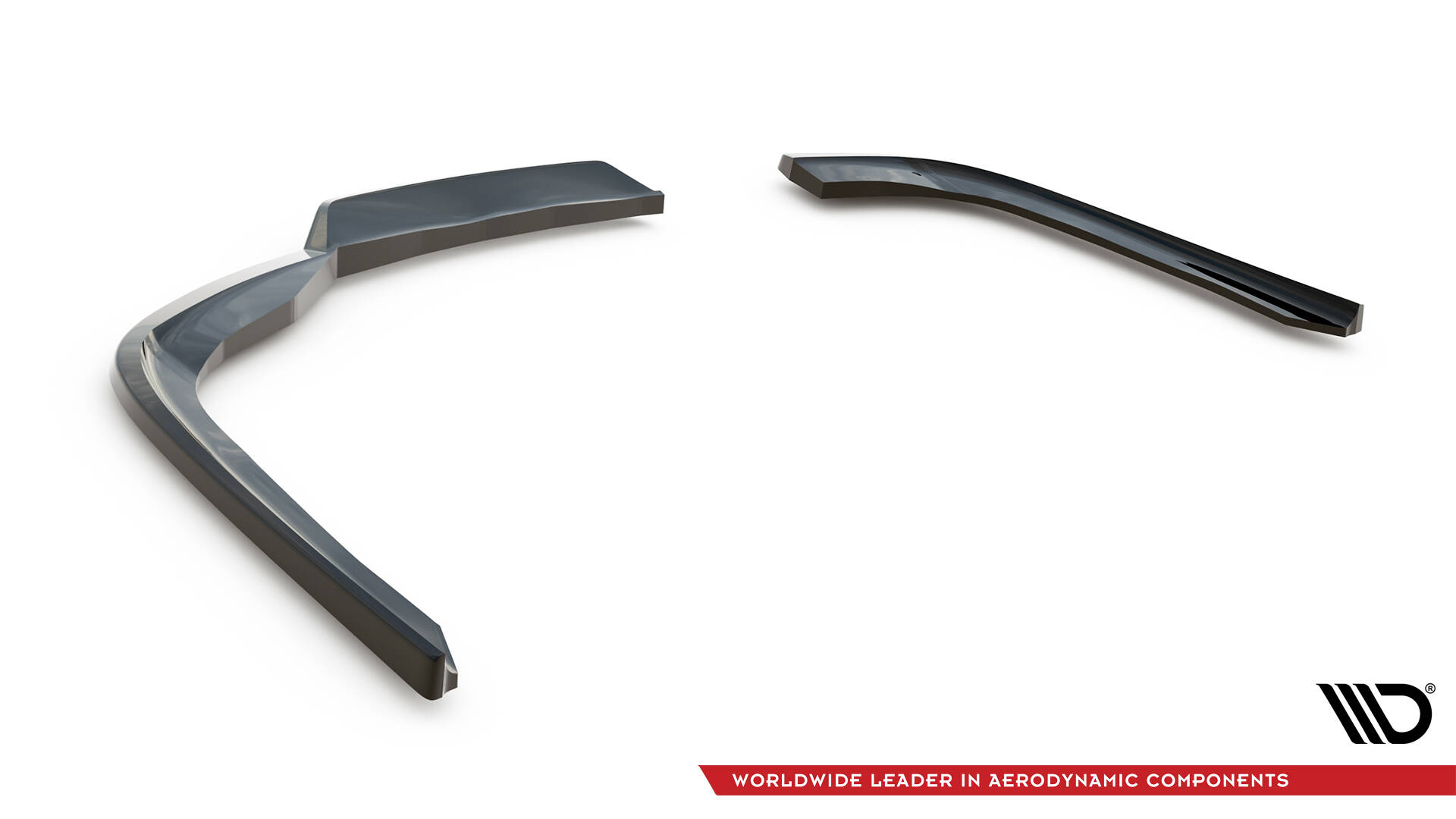 Central Rear Splitter (Vertical Bars) BMW 3 GT F34 Facelift - 7