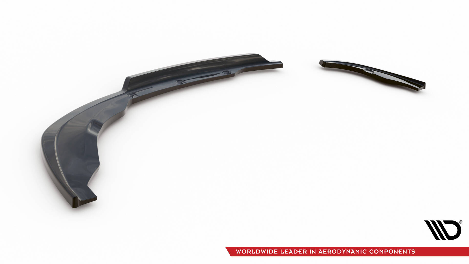 Central Rear Splitter (Vertical Bars) BMW 1 E81 Facelift - 6