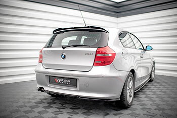 Central Rear Splitter (Vertical Bars) BMW 1 E81 Facelift