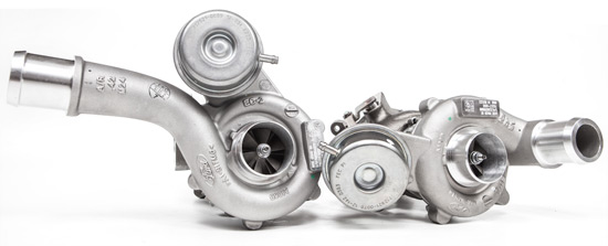 AGENCY POWER STAGE 1 BILLET WHEEL CARTRIDGE UPGRADE TWIN TURBO FORD 3.5L TRANSVERSE ECOBOOST