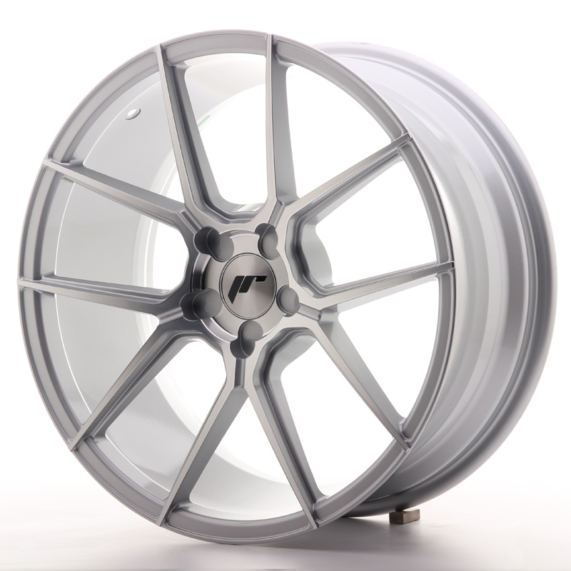 JAPAN RACING JR30 19X8,5 ET20-40 5H BLANK SILVER M