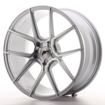 JAPAN RACING JR30 19X8,5 ET20-40 5H BLANK SILVER M