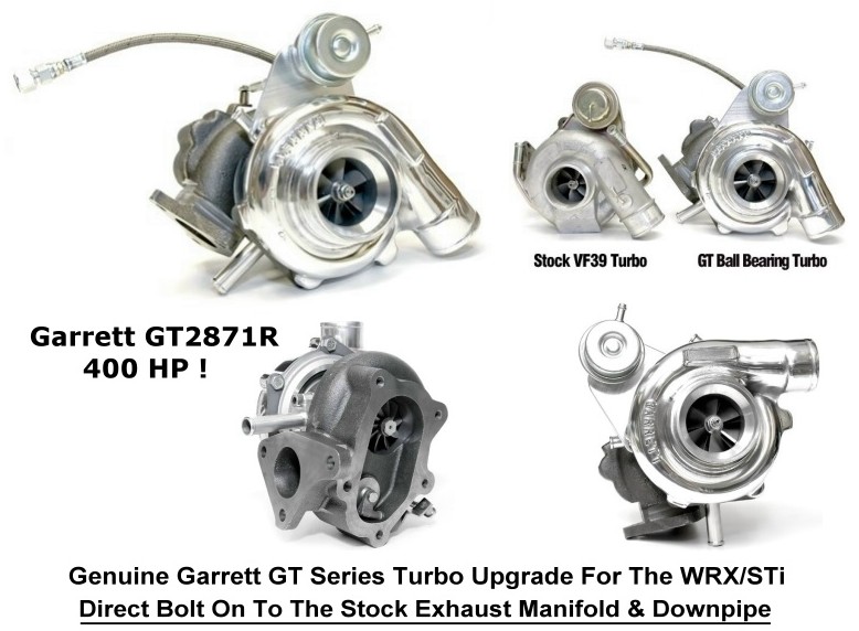 AGENCY POWER BILLET 6Î6 WHEEL GT2871R TURBO UPGRADE SUBARU STI 04-07 - 2