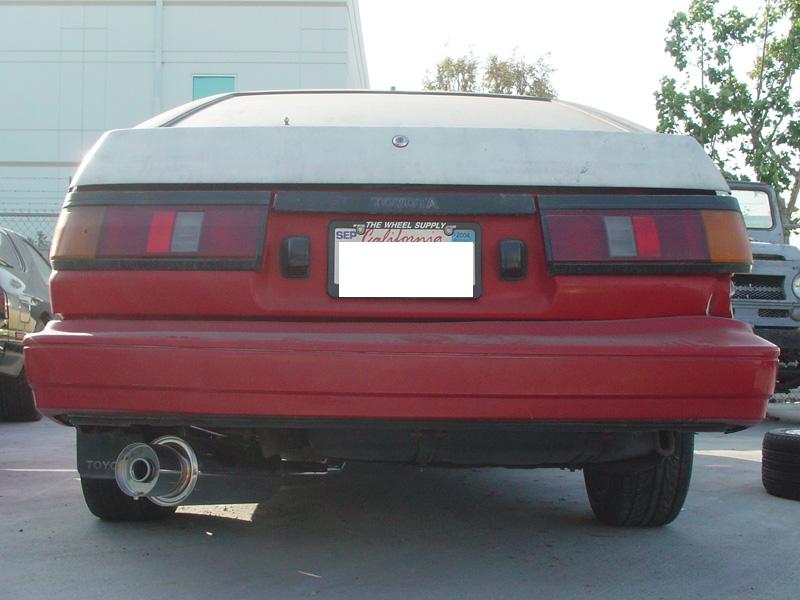 TOYOTA COROLLA 84-87 AE86 MEGAN RACING D-SPEC CATBACK