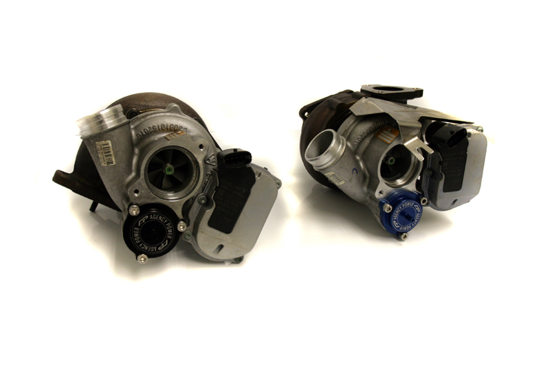 AGENCY POWER UPGRADED VTG TURBOS 700HP PORSCHE 997 TURBO 07-09 - 2