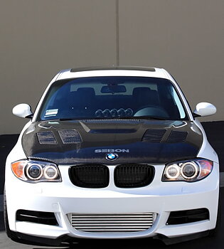 BMW E82 2D 08+ SEIBON GTR CARBON HOOD