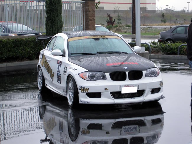 BMW E82 2D 08+ SEIBON OEM CARBON HOOD - 2