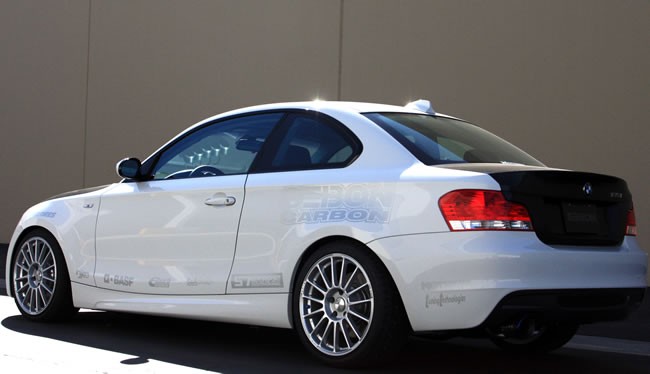 BMW E82 2D 08+ SEIBON OEM CARBON TRUNKLID - 2