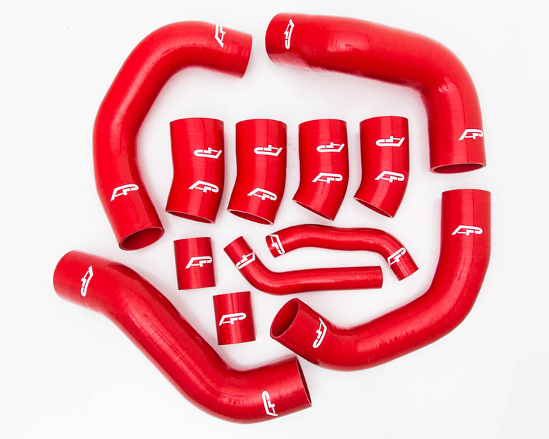 AGENCY POWER 12PC RED SILICONE BOOST HOSE KIT NISSAN GT-R R35 09-16 - 2