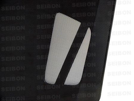 BMW E90 4D 05-07 SEIBON ER CARBON HOOD - 3
