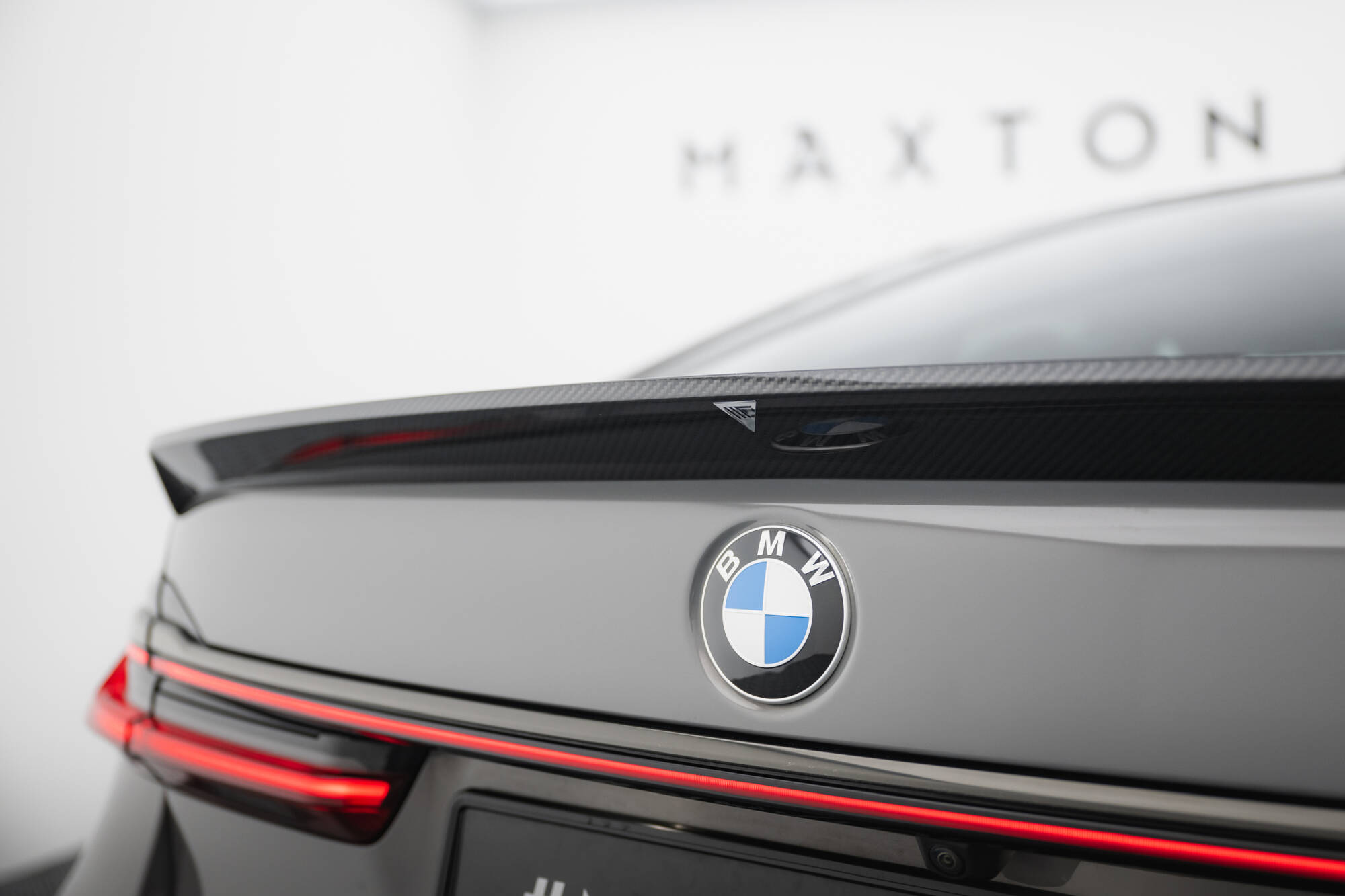 Carbon Fiber Tailgate Spoiler BMW 7 M-Pack G11 Facelift - 5