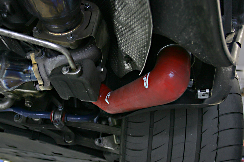 AGENCY POWER SILICONE BOOST HOSE SET PORSCHE 997 TURBO 07-09 - 4