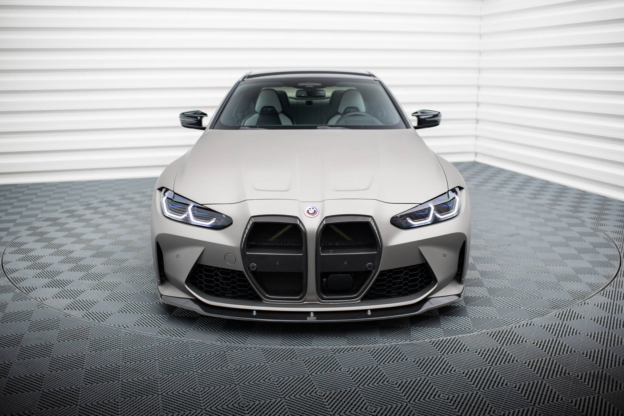 Carbon Fiber Front Splitter V.3 BMW M4 G82 / M3 G80 - 2
