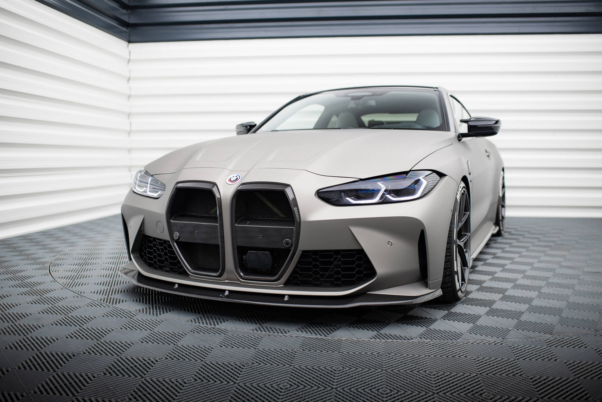 Carbon Fiber Front Splitter V.3 BMW M4 G82 / M3 G80 - 3