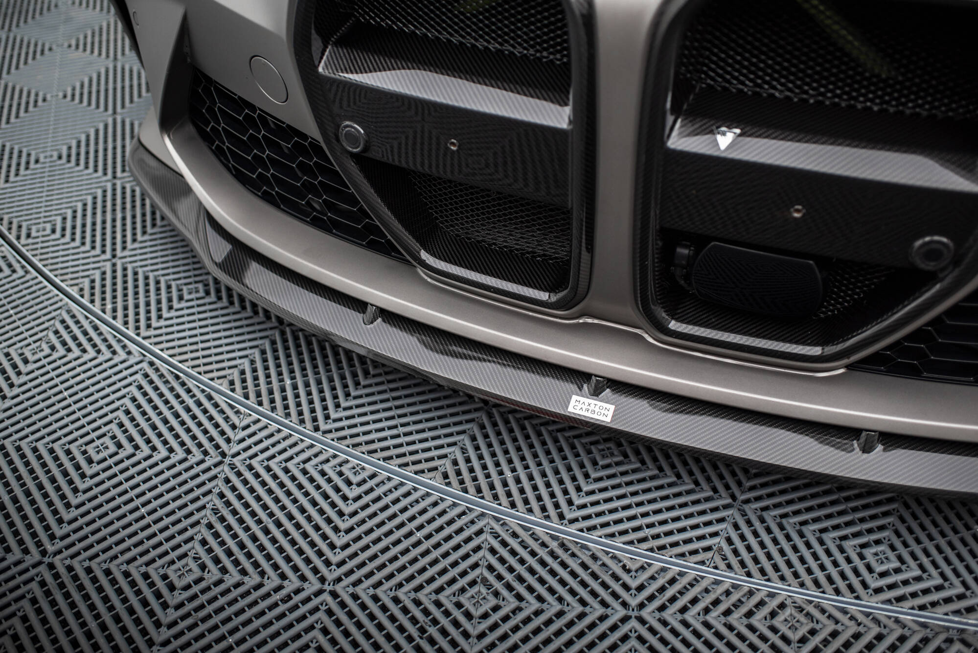 Carbon Fiber Front Splitter V.3 BMW M4 G82 / M3 G80 - 4