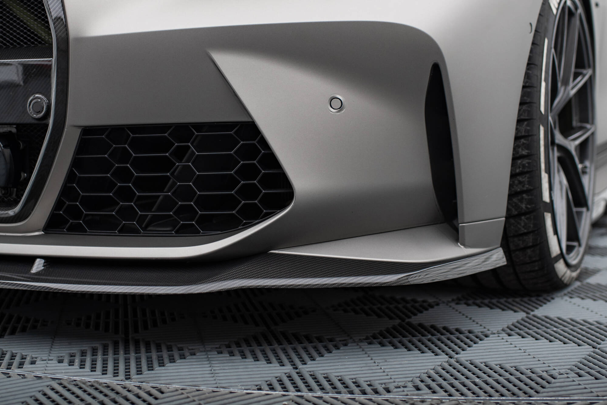 Carbon Fiber Front Splitter V.3 BMW M4 G82 / M3 G80 - 5