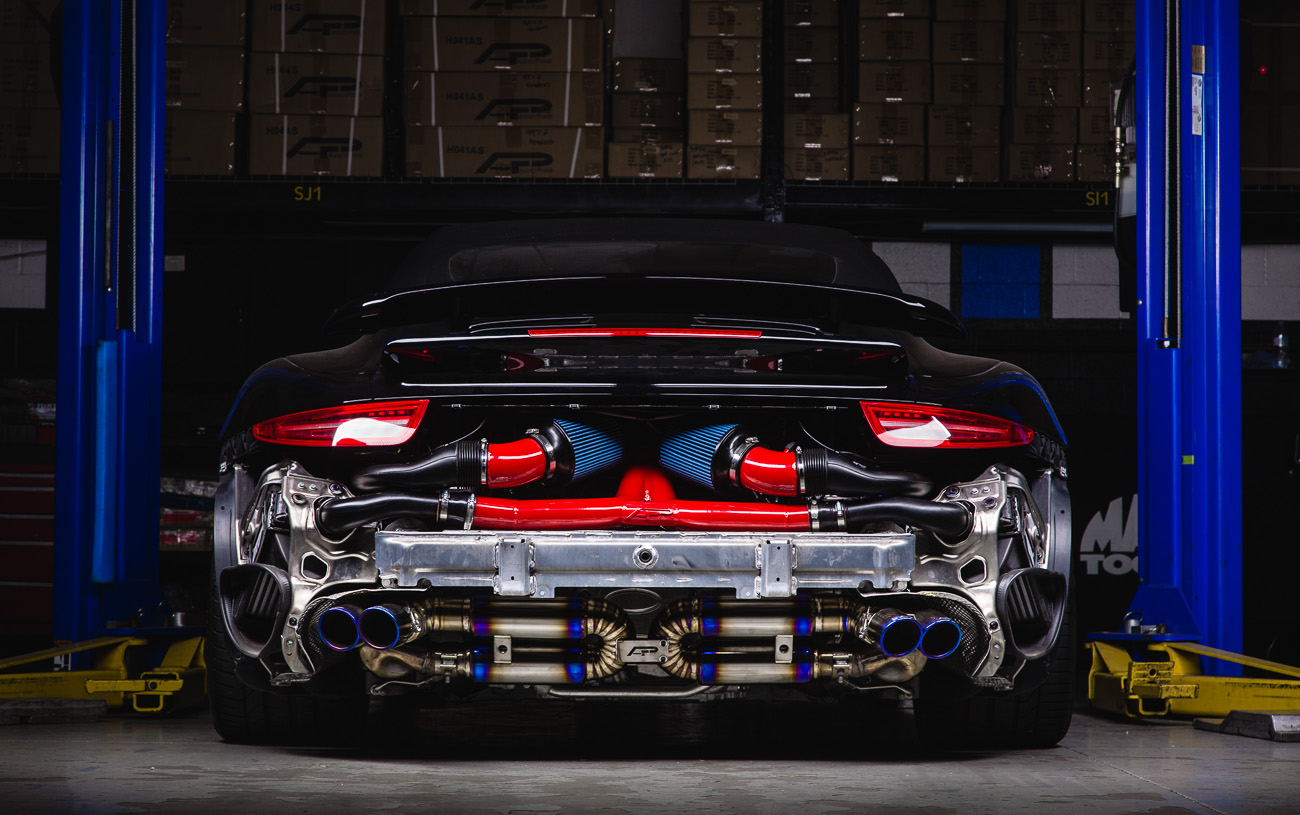 AGENCY POWER HIGH FLOW Y-PIPE PORSCHE 991 TURBO | TURBO S 14-15 - 3